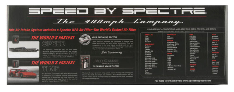 Cold Air Intakes SPE9935 Spectre
