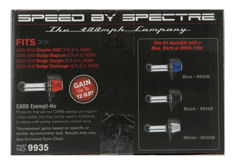 Cold Air Intakes SPE9935 Spectre