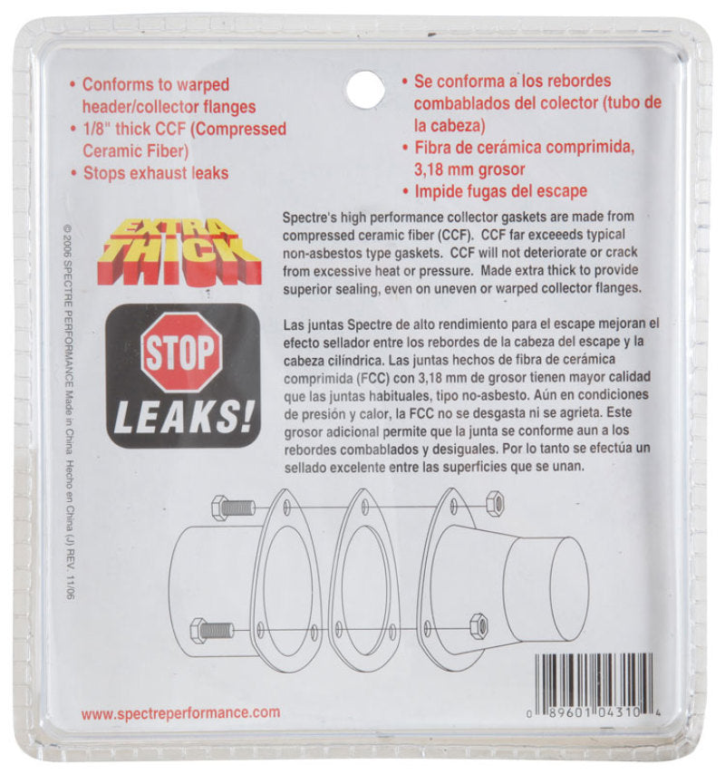 Exhaust Gaskets SPE431 Spectre