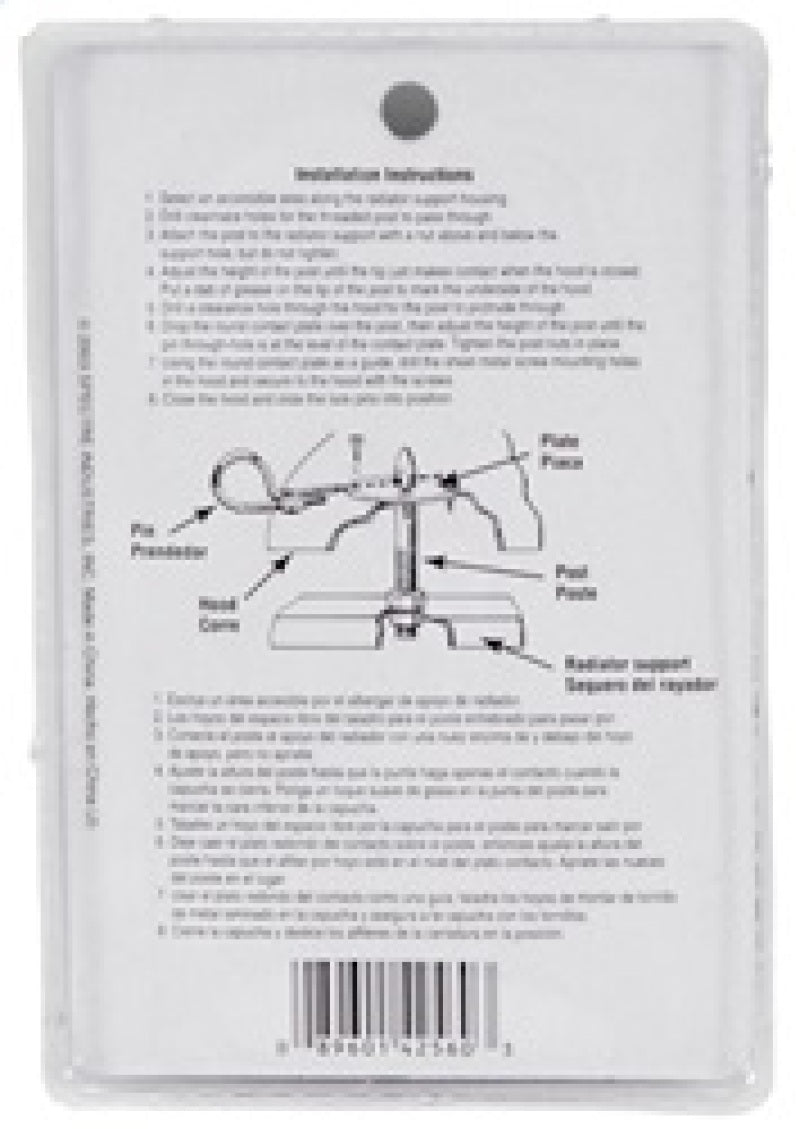Hood Pins SPE4256 Spectre