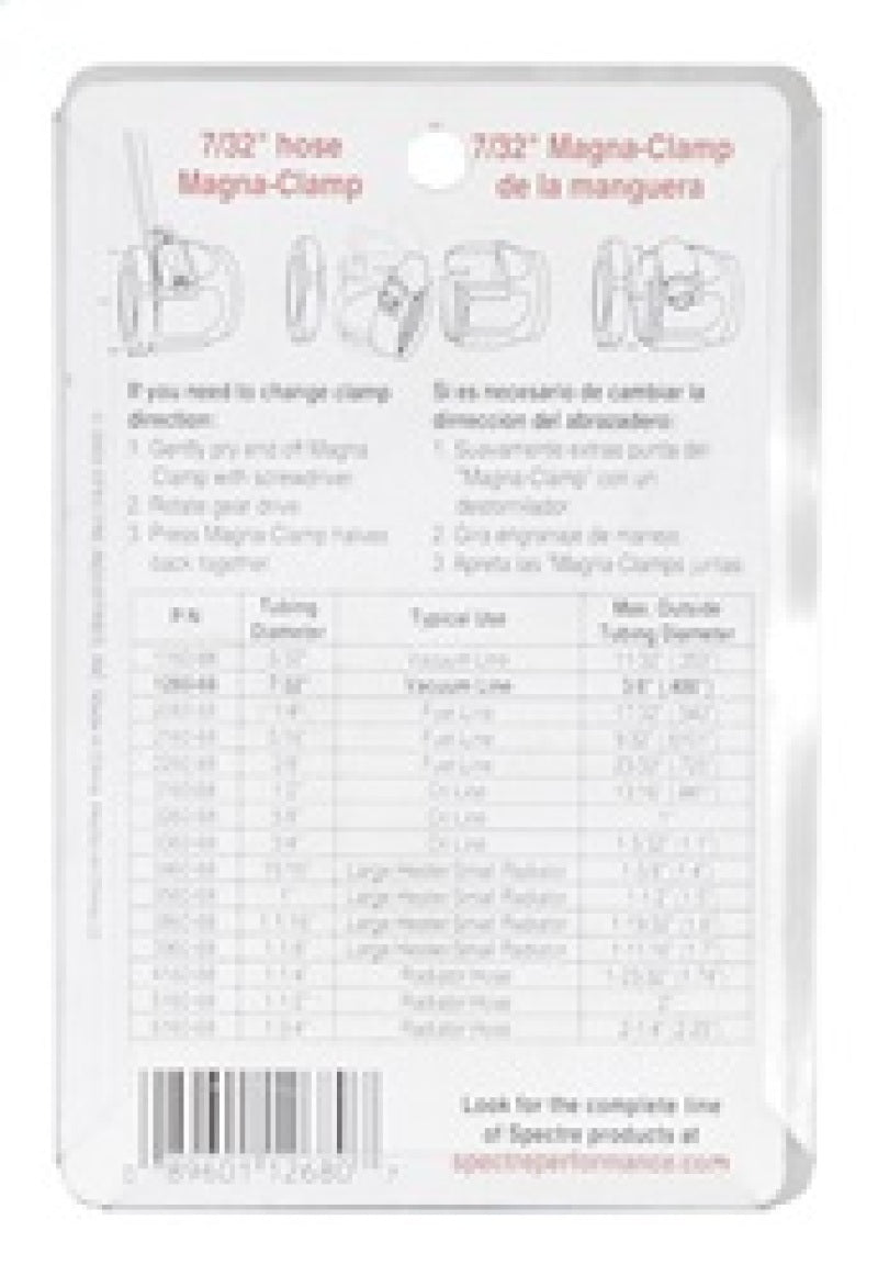Clamps SPE1268 Spectre